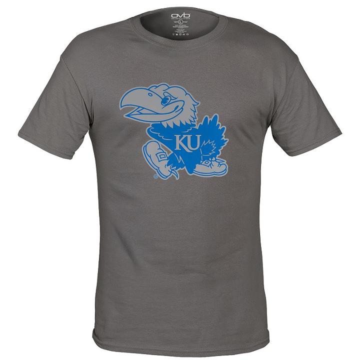 Men's Kansas Jayhawks Inside Out Tee, Size: Large, White
