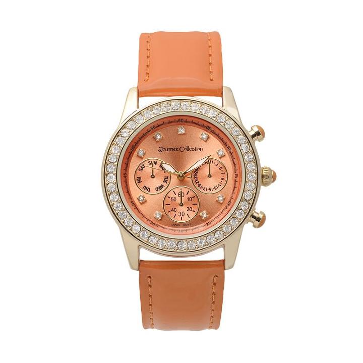 Journee Collection Women's Watch, Orange
