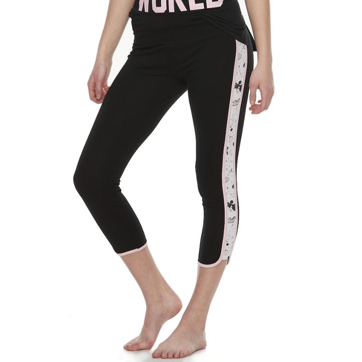 Juniors' So&reg; Crop Yoga Leggings, Teens, Size: Medium, White