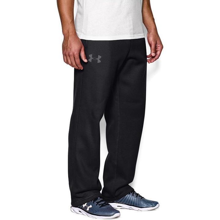 Men's Under Armour Rival Cotton Pants, Size: Xl, Black