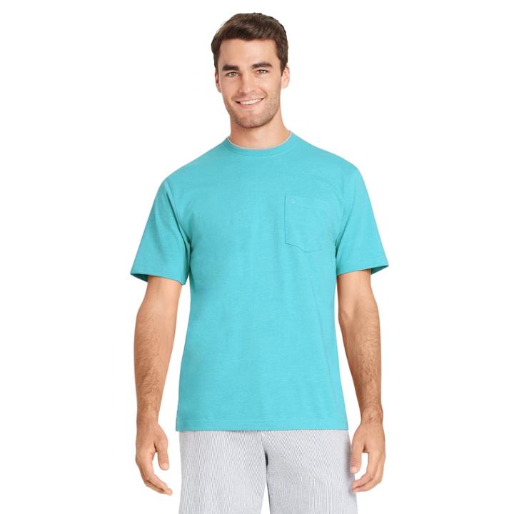 Men's Izod Soft Touch Classic-fit Crewneck Tee, Size: Xl, Blue
