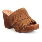Unionbay Makena Women's Tassel Clogs, Girl's, Size: 6, Brown
