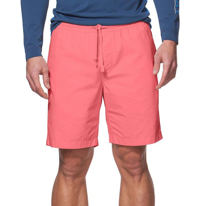 Men's Chaps Deck Shorts, Size: Small, Red