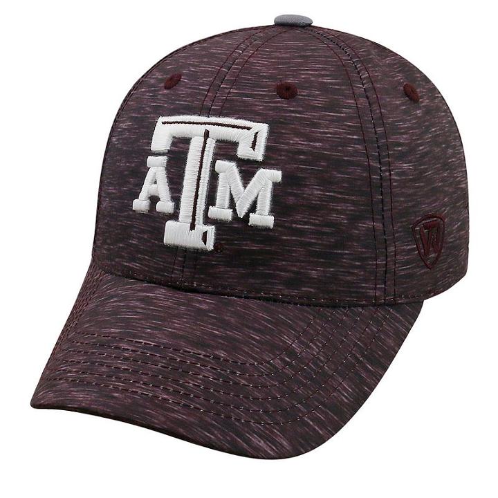 Adult Texas A & M Aggies Warp Speed Adjustable Cap, Men's, Dark Red