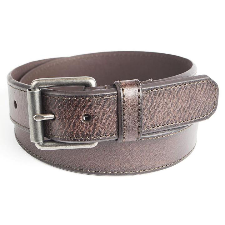 Men's Levi's&reg; Leather Roller-buckle Belt, Size: 36, Brown