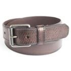 Men's Levi's&reg; Leather Roller-buckle Belt, Size: 36, Brown