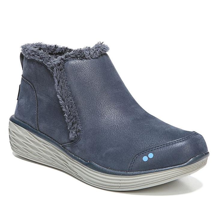 Ryka Namaste Women's Winter Ankle Boots, Size: 8, Blue
