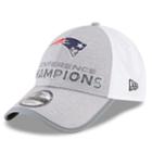 Adult New Era New England Patriots 2017 Afc Champions 9forty Adjustable Cap, Men's, Grey