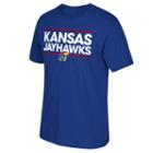 Men's Adidas Kansas Jayhawks Dassler Tee, Size: Large, Blue