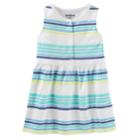 Girls 4-12 Oshkosh B'gosh&reg; Striped Tunip Top, Size: 6-6x, Blue Stripe