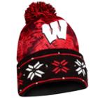 Adult Forever Collectibles Wisconsin Badgers Light Up Beanie, Adult Unisex, Multicolor