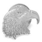 Bald Eagle Lapel Pin, Men's, Silver