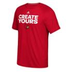 Men's Adidas Louisville Cardinals March Madness Create Yours Tee, Size: Xl, Red