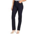 Petite Gloria Vanderbilt Amanda High-waisted Jeans, Women's, Size: 16 Petite, Black