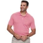 Big & Tall Croft & Barrow&reg; Classic-fit Easy-care Interlock Pocket Polo, Men's, Size: Xl Tall, Med Pink