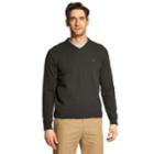 Men's Izod Premium Essentials Classic-fit V-neck Sweater, Size: Small, Dark Grey