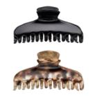 Mudd&reg; Claw Hair Clip Set, Women's, Grey