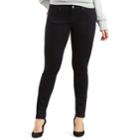 Women's Levi's Curvy Mid-rise Skinny Jeans, Size: 30(us 10)m, Black