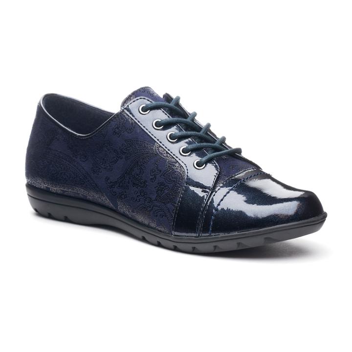 Soft Style By Hush Puppies Valda Women's Oxford Shoes, Size: Medium (8.5), Blue (navy)