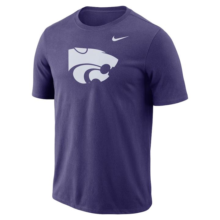 Men's Nike Kansas State Wildcats Logo Tee, Size: Medium, Purple