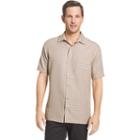 Big & Tall Van Heusen Classic-fit Grid Button-down Shirt, Men's, Size: Xxl Tall, Med Beige