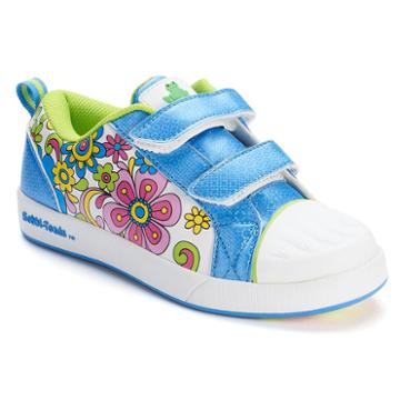Bobbi-toads Jacjac Girls' Paintable Sneakers, Girl's, Size: Medium (12), Blue