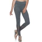 Juniors' So&reg; Mesh Inset Yoga Leggings, Teens, Size: Xs, Dark Grey