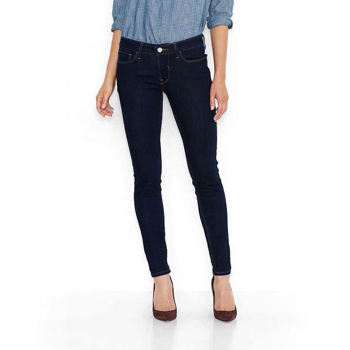 Women's Levi's&reg; 535&trade; Super Skinny Jeans, Size: 0/24 Avg, Dark Blue