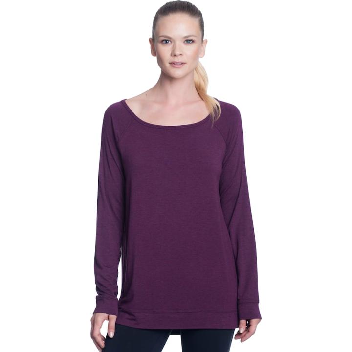 Women's Gaiam Ruby Strappy Yoga Tunic, Size: Large, Grey Other