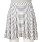 Juniors' So&reg; Skater Skirt, Girl's, Size: Medium, Grey Other