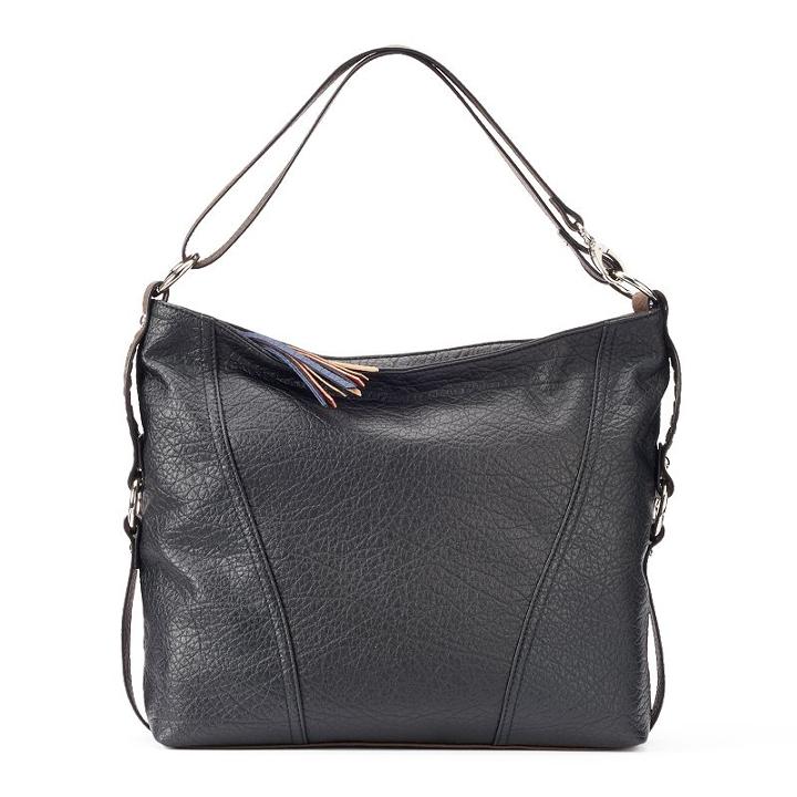 Rosetti Casual Crossing Slouchy Hobo, Women's, Black