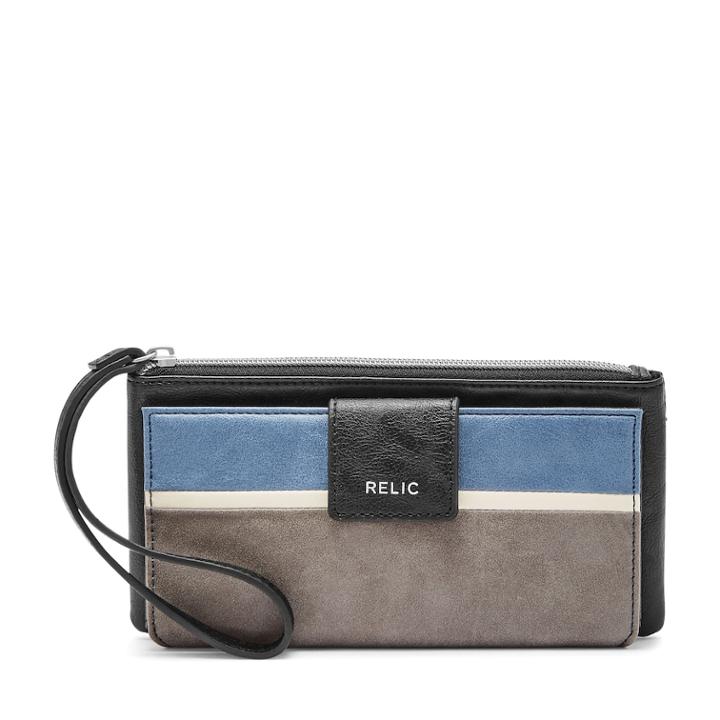Relic Cameron Checkbook Wristlet, Women's, Blue Other