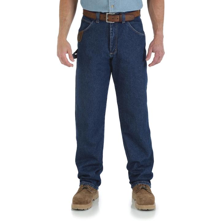 Men's Wrangler Riggs Workwear Relaxed-fit Work Horse Jeans, Size: 50x30, Blue