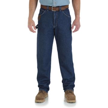 Men's Wrangler Riggs Workwear Relaxed-fit Work Horse Jeans, Size: 50x30, Blue