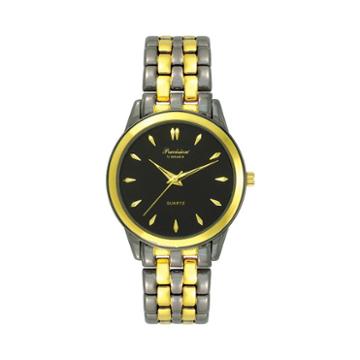 Precision By Gruen Men's Two Tone Watch, Size: Large, Multicolor