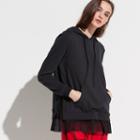 K/lab Mesh Hem Hoodie, Teens, Size: Medium, Black