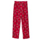 Boys 8-20 Wisconsin Badgers Team Logo Lounge Pants, Size: S 8, Red