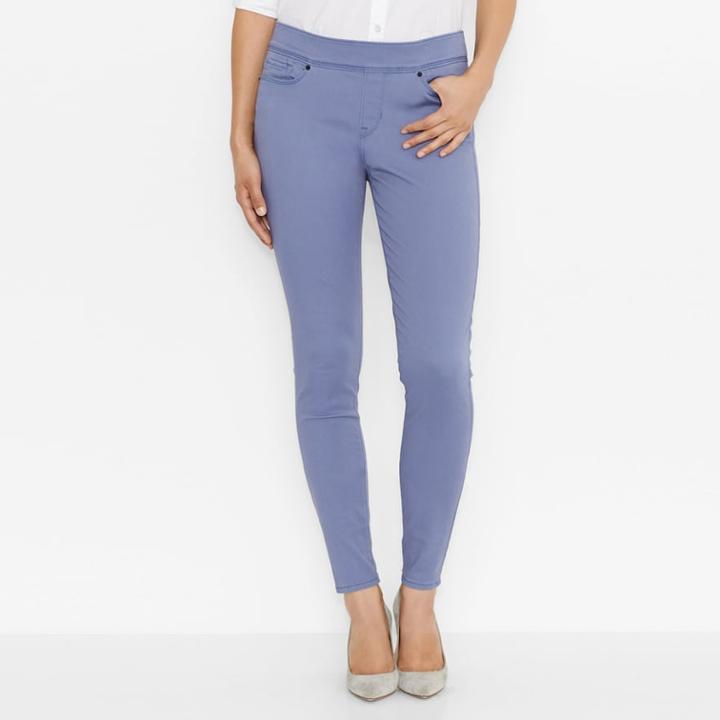 Women's Levi's&reg; Perfectly Slimming Pull-on Leggings, Size: 8 - Regular, Lt Purple