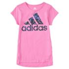 Girls 4-6x Adidas On My Game Graphic Tee, Size: 6, Med Pink