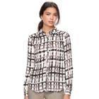 Women's Elle&trade; Chiffon Blouse, Size: Xxl, Natural