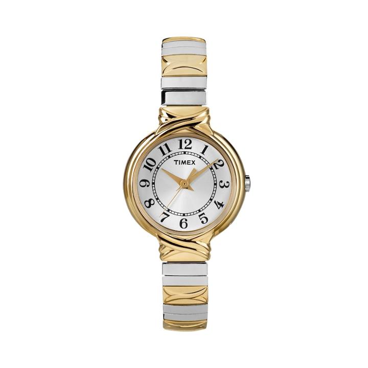 Timex Two Tone Stainless Steel Expansion Watch - T2n979 - Women, Size: Small, Multicolor