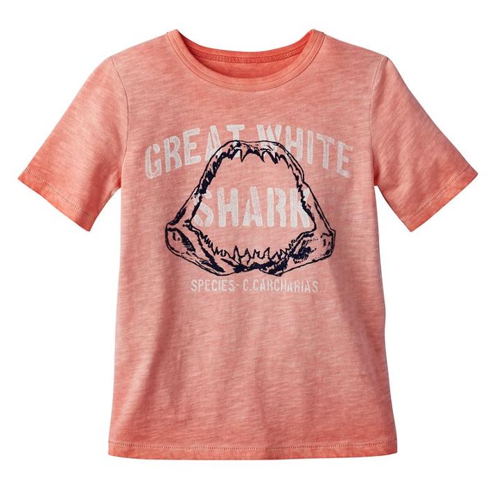 Boys 4-7 Sonoma Goods For Life&trade; Graphic Tee, Boy's, Size: 5, Med Orange