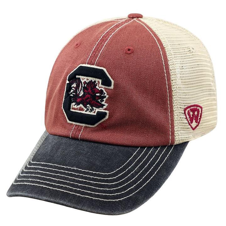 Adult Top Of The World South Carolina Gamecocks Offroad Cap, Men's, Dark Red