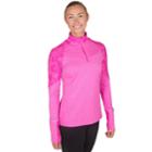 Women's Skechers Distance 1/4 Zip Pullover, Size: Medium, Med Purple