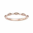 Lc Lauren Conrad 10k Gold 1/8 Carat T.w. Diamond Marquise Ring, Women's, Size: 9, White