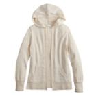 Girls 7-16 & Plus Size Mudd&reg; Hooded Cardigan, Size: 18 1/2, Lt Beige