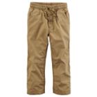 Boys 4-7 Carter's Lined Utility Pants, Size: 8, Med Beige