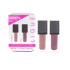 Lique Long-lasting Matte & Metallic Liquid Lip Paint Duo, Multicolor