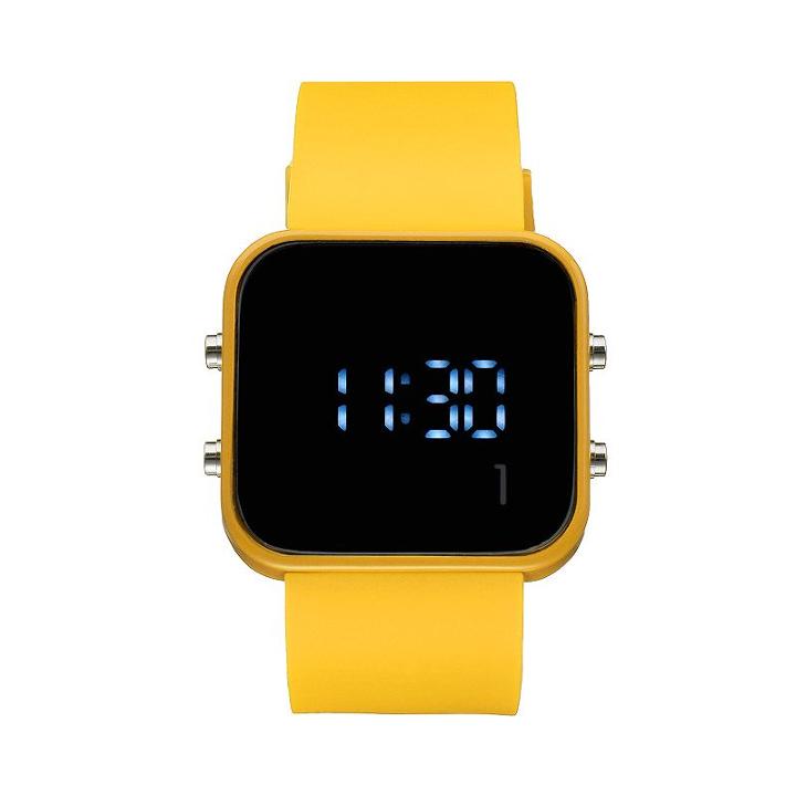 1:face Education Unisex Digital Watch, Yellow