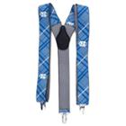 Men's North Carolina Tar Heels Oxford Suspenders, Blue